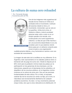 La cultura de suma cero reloaded