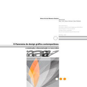 O Panorama do design gráfico contemporâneo
