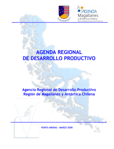 agenda regional de desarrollo productivo