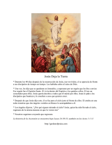 Jesús Deja la Tierra