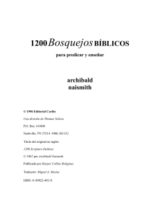 1200 Bosquejos BÍBLICOS