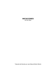 INICIACIONES - Hermanubis Martinista