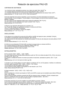 Relación de ejercicios PAU>25