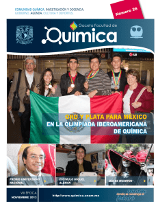 Nuestra Gaceta FQ No. 26, Noviembre de 2013