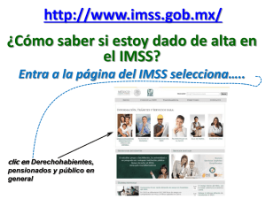 http://www.imss.gob.mx/ ¿Cómo saber si estoy dado de alta en el