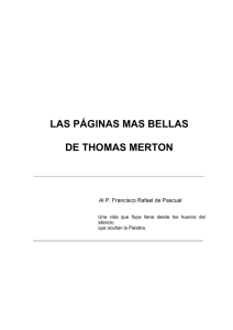 Las páginas mas bellas de Thomas Merton