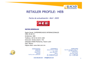 Retailer Profile Cadena_HEB