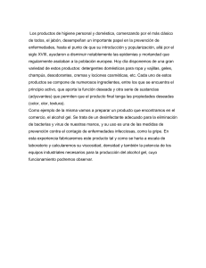 Los productos de higiene personal y doméstica