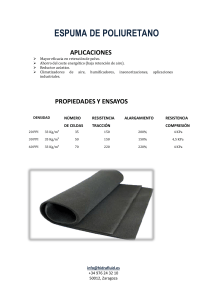 FILTRO ESPUMA DE POLIURETANO ALDAIR