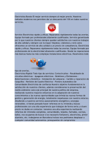 Electricista Barato El mejor servicio siempre al mejor precio