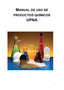 Manual de Uso de Productos Químicos UPNA: Guía de Seguridad