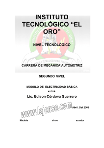 Eletricidade Básica para Mecânica Automotiva - Módulo do Curso