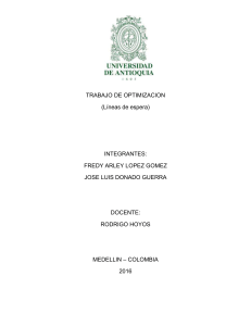 Optimización de Líneas de Espera en Farmacias Cruz Verde