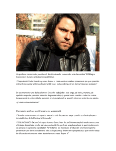 Sátira política: Confrontación ideológica en la universidad
