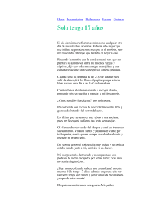 Reflexiones de una joven tras su muerte: Un relato conmovedor
