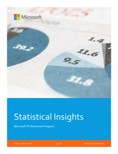 Statistical Insights: Data Science Orientation