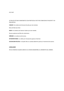 Informe Sonográfico FAST: Sin Líquido Libre Abdominal