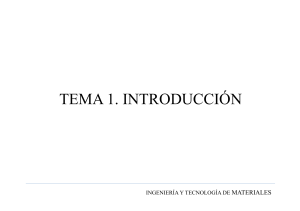 Ingeniería y Tecnología de Materiales: Introducción