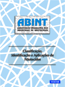 Nãotecidos: Classificação, Identificação e Aplicações