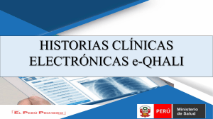 e-QHALI: Historia Clínica Electrónica - MINSA