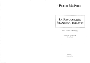 McPhee - Revolucion Francesa