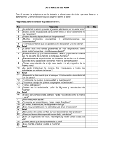 Las 5 Heridas del Alma: Cuestionario de Autoevaluación