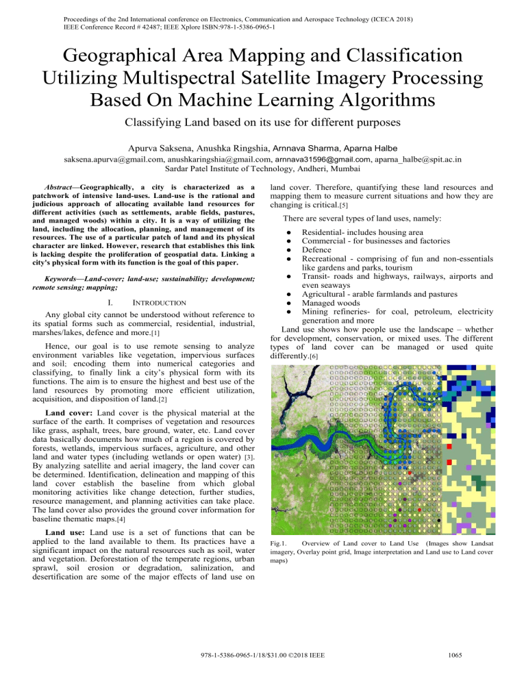 Geographical Area Mapping