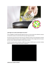 Recycling Cooking Oil: Impact and Reuse