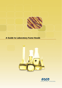A Guide to Laboratory Fume Hoods