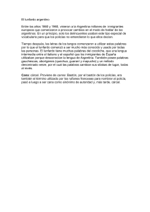 Lunfardo Argentino: Origen e Influencia