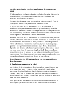 Tendencias de Consumo Global 2019: Informe Completo