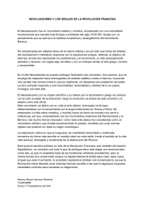 Neoclasicismo y Revolución Francesa: Ensayo Histórico