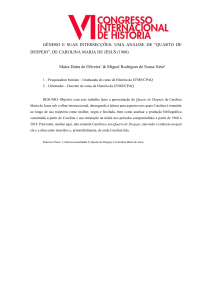Gênero e Intersecções em 'Quarto de Despejo': Análise Acadêmica
