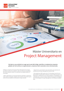 Master Proyect Managenment