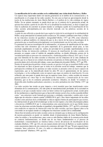 Redes Sociales y Cotidianidad: Barbero y Heller