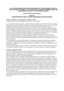 Ley de Regularización de Edificaciones en Perú