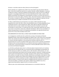 Sacrificio Infantil Chimú: Descubrimiento Arqueológico en Perú