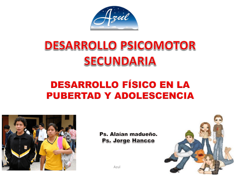 Desarrollo Psicomotor Cognitivo Secundaria Final