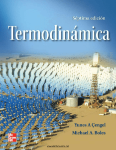 Termodinamica - Yunes Cengel y Michael Boles - Septima Edicion