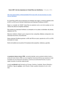 Empresas Familiares en Costa Rica: Impacto Económico