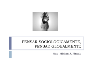 Paradigmas Sociológicos y Pensamiento Global