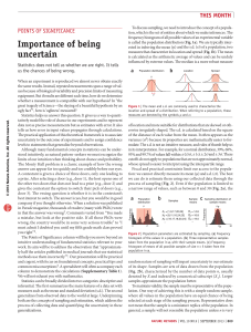Understanding Uncertainty in Statistics: Sampling & Distributions