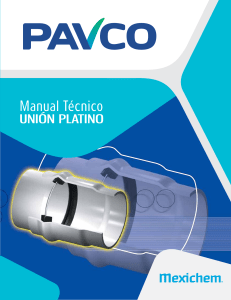 Sistemas de Tuberías para Acueducto PAVCO: Manual Técnico