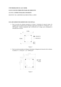 Diseño de Columnas: Guía de Ejercicios de Estructuras de Concreto