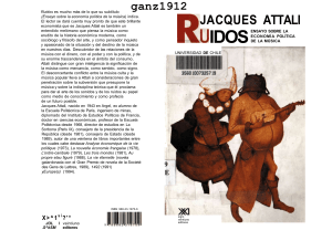 Ruidos: Economía Política de la Música - Jacques Attali