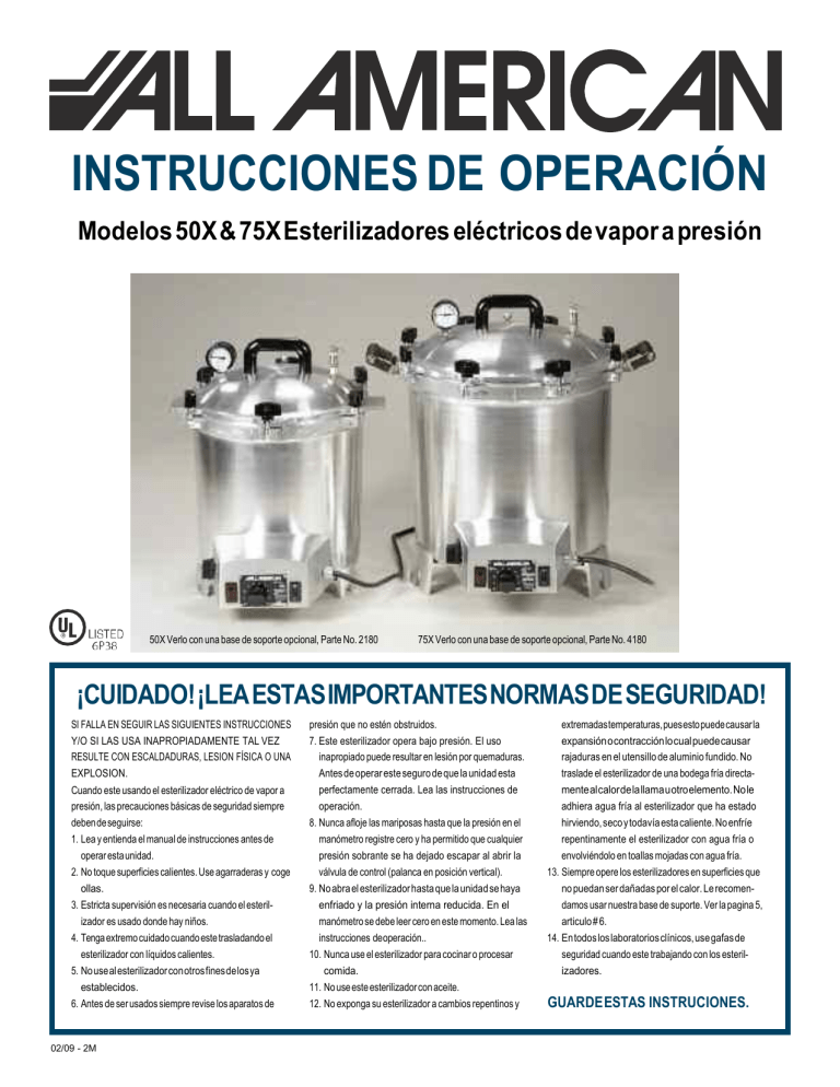 MANUAL AUTOCLAVE
