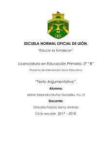 Intervención Socioeducativa y Práctica Docente