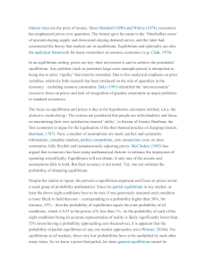 Interest Rates & Economic Growth: A Quantity-Based Analysis