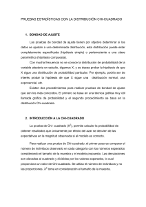 Prueba Chi-Cuadrado: Bondad de Ajuste y Tablas de Contingencia