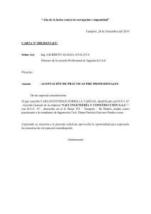 Carta Aceptación Prácticas Ing. Civil - C&Y Ingeniería